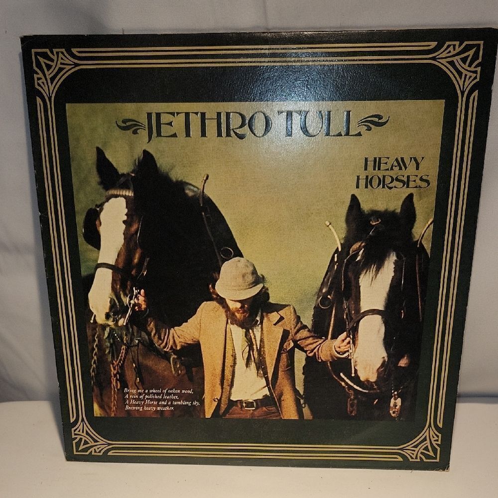 Jethro Tull Heavy Horses Vinyl Record